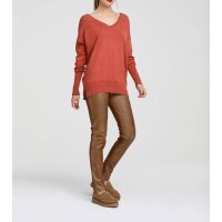 Designer-Kaschmirpullover, mandarine