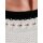 3/4 Arm-Pullover m. Lochmuster, weiß-schwarz