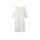 Lace dress with wavey hem, ecru