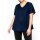 Georgette-Tunika im Lagenlook, marine
