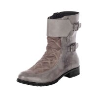 Bootee, grey-taupe