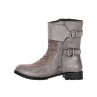 Bootee, grey-taupe