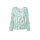 Cut-outs-Jersey-Stretchshirt, mint-champagner
