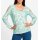 Cut-outs-Jersey-Stretchshirt, mint-champagner