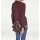Designer-Ziegenvelourslederjacke, beere