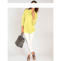 Designer-Rollkragenpullover, gelb