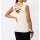 Shirt with back cutout, champagne