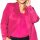 Blazer with scarf collar, magenta