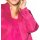Blazer with scarf collar, magenta