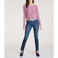 Fine knit sweater with beads, lavender