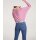 Fine knit sweater with beads, lavender