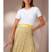 Shirt mit Steinchen-Verzierung, ecru