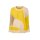 Colour block sweater, yellow-champagne