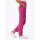 High-Waist-Stretchhose, fuchsia
