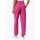High-Waist-Stretchhose, fuchsia