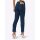 Jeans m. Spitzenabschluss, blue-stone-washed
