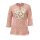 Designer-Bluse m. Pailletten, bunt