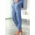 Marken-Sweathose, jeansblau