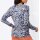Print sweater, ecru-navy