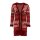 Cardigan, bordeaux-red-white