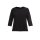 Pullover m. überschnittenen Schultern, schwarz