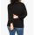 Pullover m. überschnittenen Schultern, schwarz