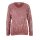 Lace sweater, rosewood