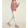 Lace sweater, rosewood