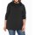 Brand sweatshirt with lace inserts, black