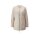 Lammnappa-Lederblazer, sand m. Metallic-Details