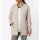 Lammnappa-Lederblazer, sand m. Metallic-Details