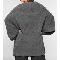 Pullover, rauchgrau-silber