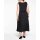 Midi-Kleid m. Cardigan, schwarz