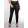 Push-Up-Stretchhose m. Glitzerdruck, schwarz