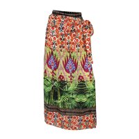 Wrap skirt, multicolour