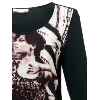 Designer-Druckshirt, bunt