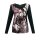 Designer-Druckshirt, bunt