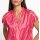 Satin-Druckbluse, fuchsia-hummer