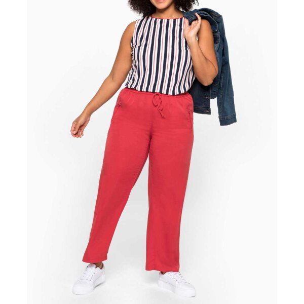 Joggpants, mohnrot