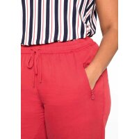 Joggpants, mohnrot