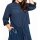 Maxi-Satinkleid und Bluse, nachtblau