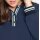 Twill-Polokleid m.seitlichem Schlitzen, marine