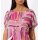 Chiffonbluse mit eingenähtem Top, fuchsia-pude