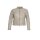 Lammnappa-Lederjacke m. Crinkle-Effekt, camel