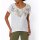 Shirt m. Blumenprint u. Ziersteinchen, ecru