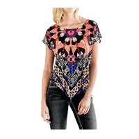 Designer-Shirt, bunt