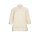 Leinenbluse m. Lochmusterdetails, natur