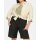Leinenbluse m. Lochmusterdetails, natur