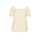 Linen tuni with square neckline, nature
