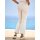 Druck-Stretchhose, beige-ecru
